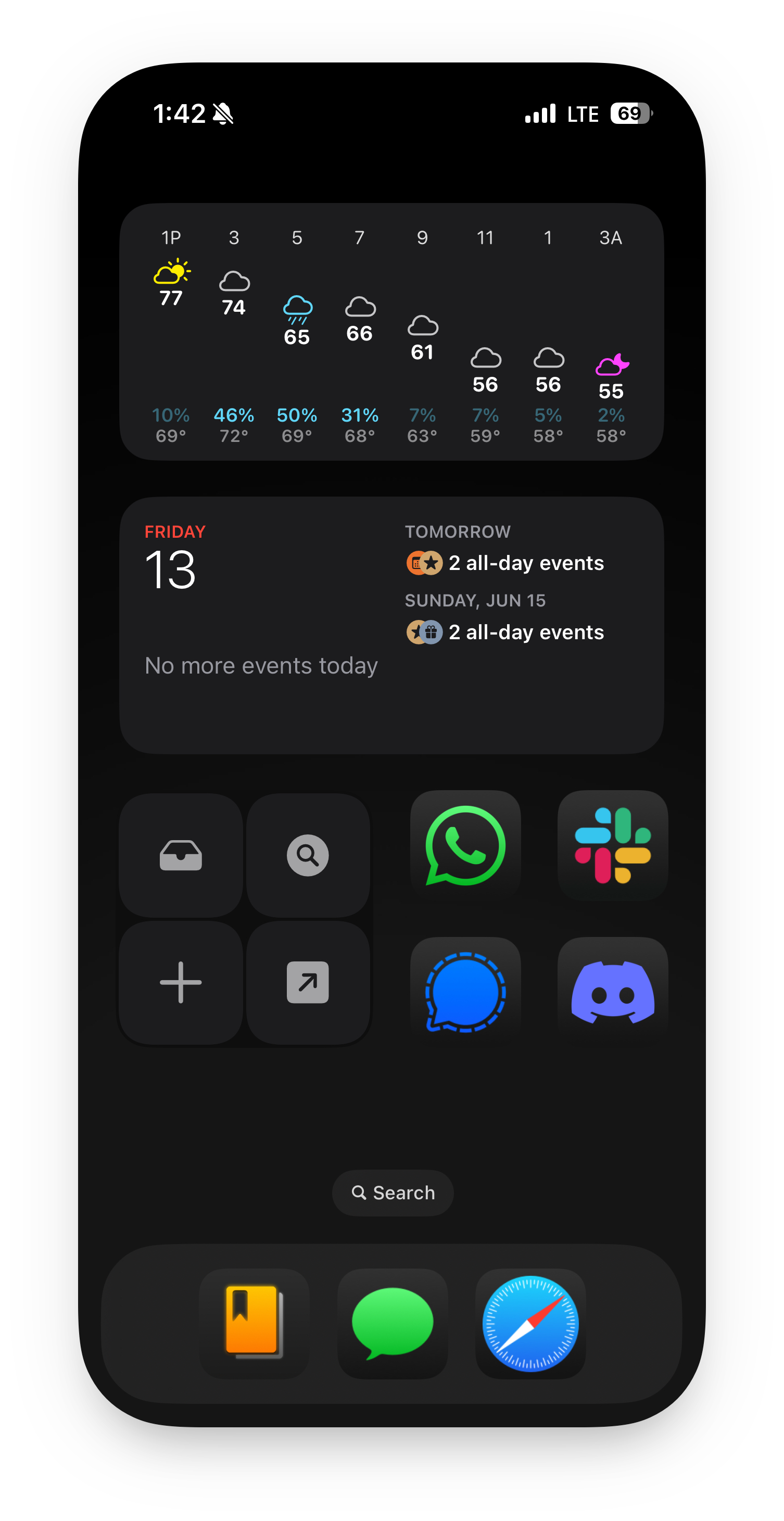 My current iOS18 home screen